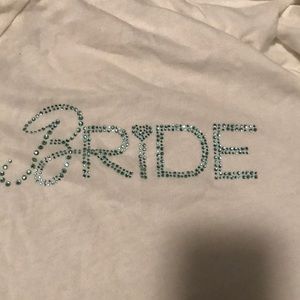 White wedding jacket